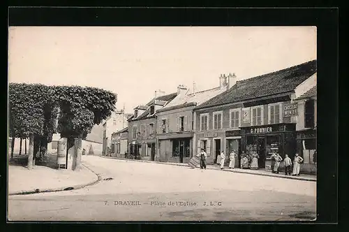 AK Draveil, Place de l`Eglise
