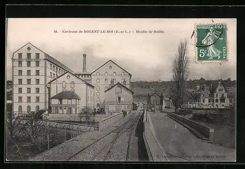 AK Nogent-le-Roi, Moulin de Ruffin