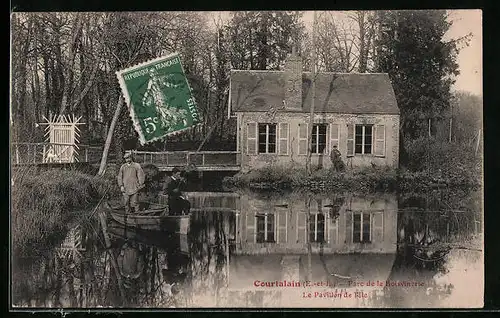 AK Courtalain, Parc de la Boisvinerie, Le Pavillon de l`Ile