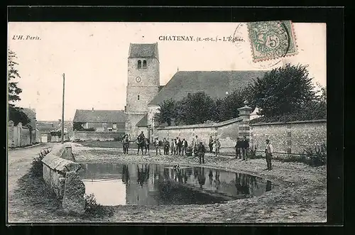 AK Chatenay, L`Église