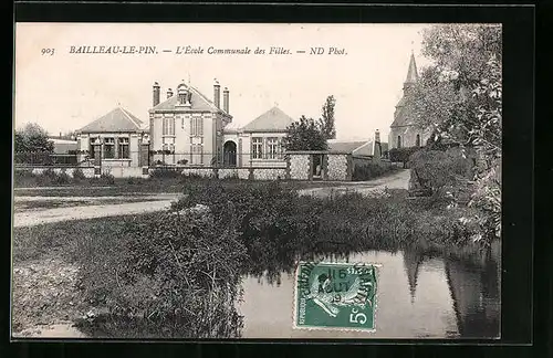 AK Bailleau-le-Pin, L`Ecole Communale des Filles