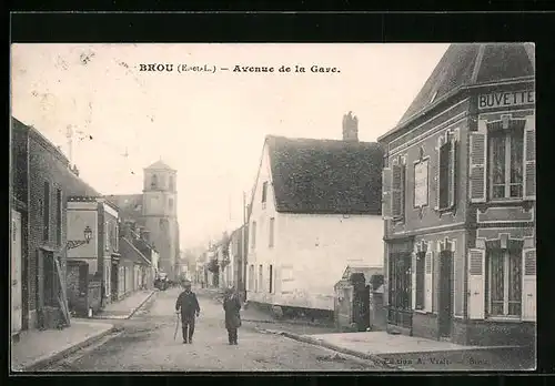 AK Brou, Avenue de la Gare