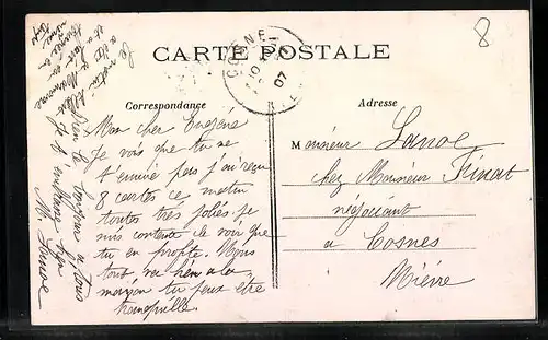 AK Dreux, Boulevard Louis Terrier de la place de la Gare