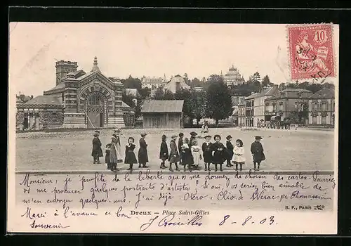 AK Dreux, Place Saint-Gilles