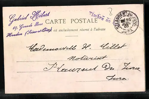 AK Dreux, Perspective de Boulevard Louis Terrier