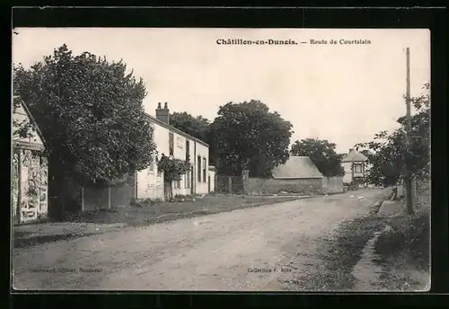 AK Chatillon-en-Dunois, Route de Courtalain