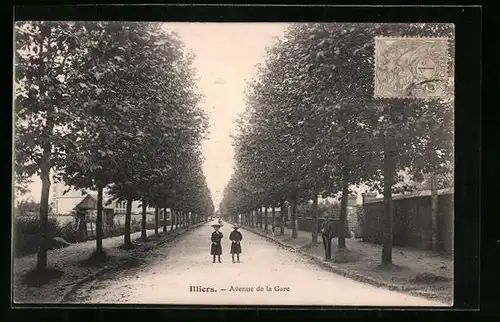 AK Illiers, Avenue de la Gare