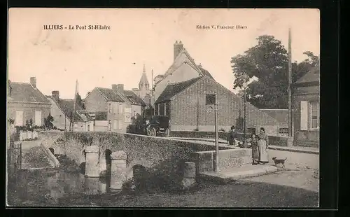 AK Illiers, Le Pont St-Hilaire