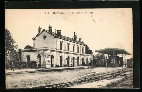 AK Romorantin, Intèrieur de la Gare