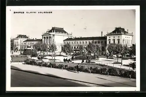 AK Zagreb, Glavni Kolodvor, Bahnhof