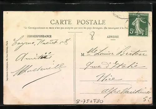 AK Cayeux-sur-Mer, Un Vieux Loup de Mer, Fischerei