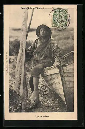 AK Fort-Mahon-Plage, Type de pecheur, Fischerei