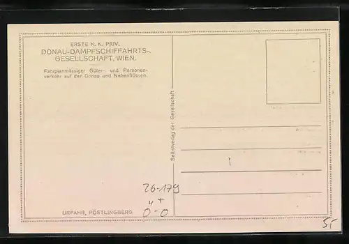 Künstler-AK Rudolf Schmidt: Urfahr, Ortsansicht mit Pöstlingberg