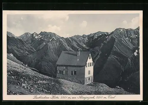 AK Leutkirchner Hütte, Berghütte am Almejurjoch