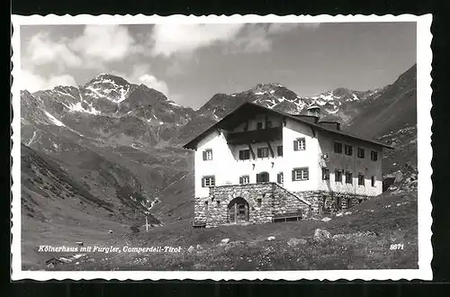 AK Kölnerhaus, Berghütte mit Furgler, Comperdell