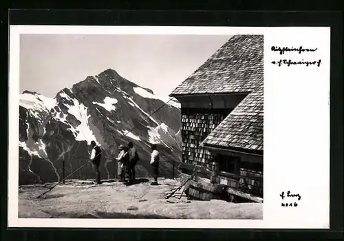 AK Heinrich Schwaigerhaus, Berghütte am Wiesbachhorn in Salzburg