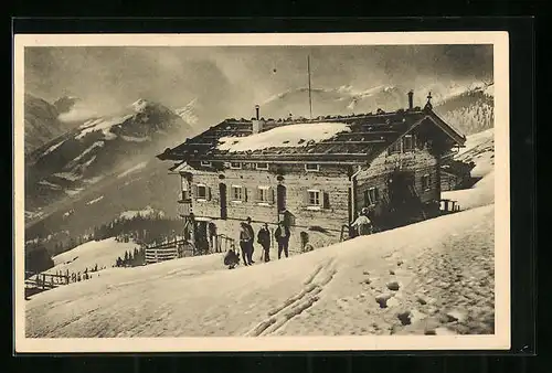 AK Kobingerhütte, Berghütte am Harslanger, Alpiner Ski-Klub, E. V., München