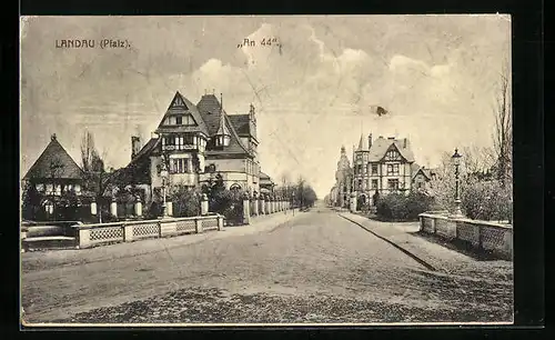 AK Landau / Pfalz, Strasse An 44