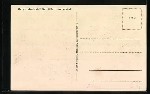 AK Schäftlarn / Isartal, Jugend bei Spiel und Sport, Benediktinerstift