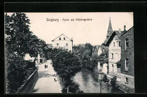 AK Siegburg, Partie am Mühlengraben