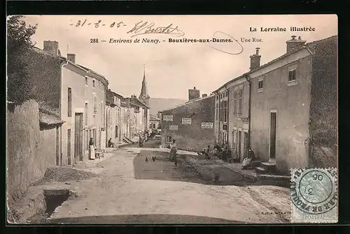 AK Bouxières-aux-Dames, Une Rue, Strassenpartie