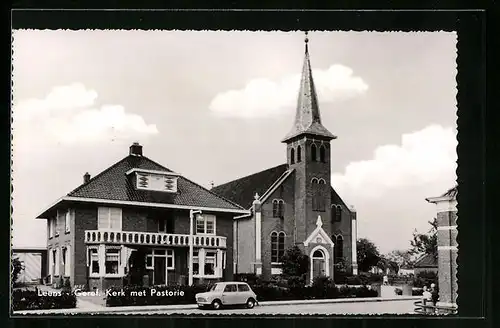 AK Leens, Geref. Kerk met Pastorie