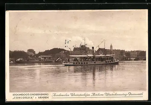 AK Arnhem, Stoomboot-Onderneming Concordia