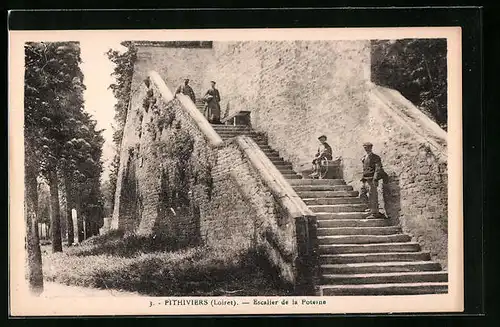 AK Pithiviers, Escalier de la Poterne