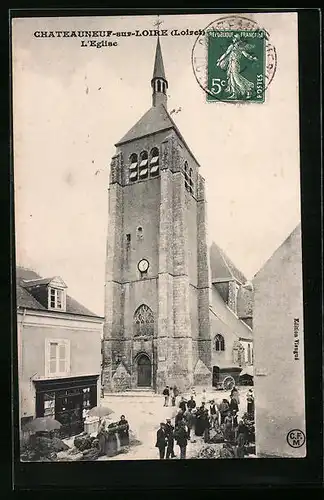 AK Chateauneuf-sur-Loire, L`Eglise