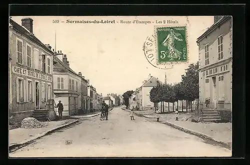 AK Sermaises-du-Loiret, Route d`Etampes