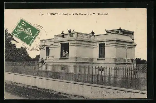 AK Cernoy, Villa Oranaise, à M. Bissonet