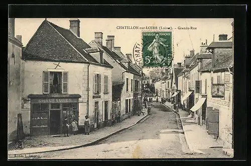 AK Chatillon-sur-Loire, Grande-Rue