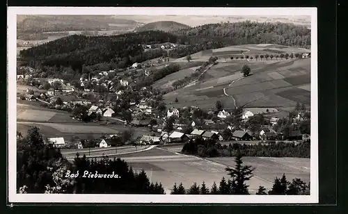 AK Bad Liebwerda / Lazne Libverda, Generalansicht im Tal