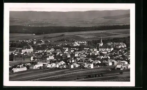 AK Bistritz am Hostein, Gesamtansicht der Stadt