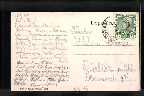 AK Pribram, Celkovy Pohled