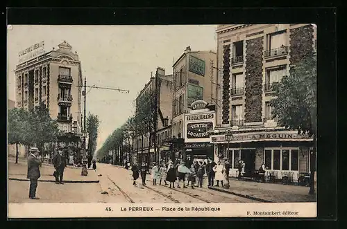 AK Le Perreux, Place de la Republique