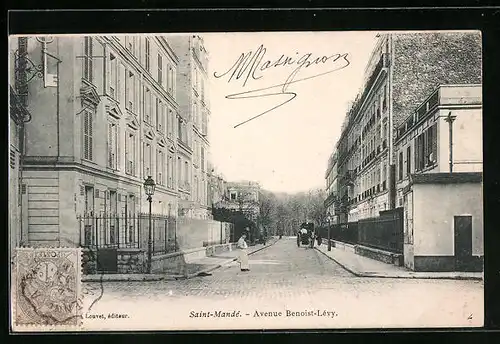 AK Saint-Mande, Avenue Benoist-Levy