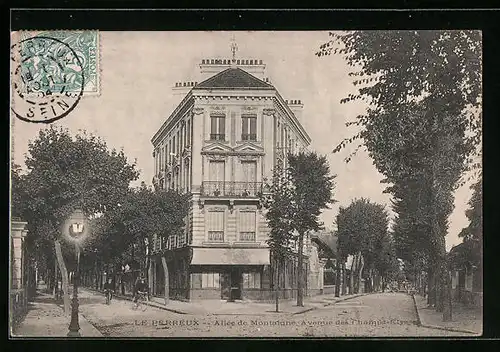 AK Le Perreux, Allee de Montaigne, Avenue des Champs-Elysees