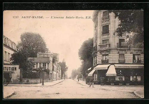 AK Saint-Mande, L`Avenue Sainte-Mairie
