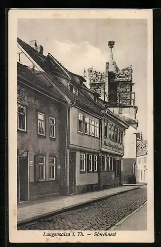 AK Langensalza i. Th., Storchnest