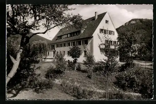 AK Bad Ditzenbach, Müttererholungsheim der Ev. Frauenhilfe für Württemberg