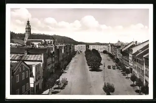 AK Tittmoning / Obb., Stadtplatz aus der Vogelschau