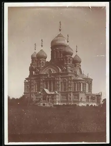 Fotografie Ansicht Libau - Kriegshafen, Kathedrale im August 1916, 1.WK