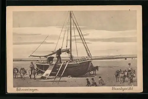 AK Scheveningen, Strandgezicht