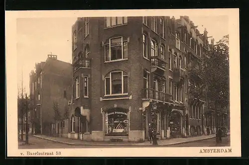 AK Amsterdam, V. Baerlestraat 53