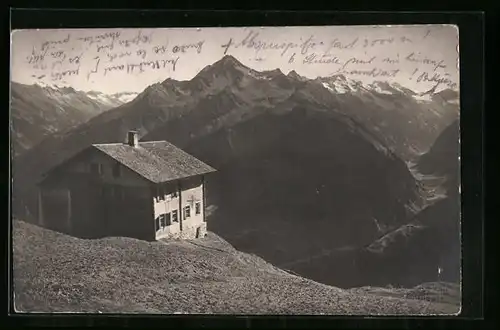 AK Penkenhaus, Blick zur Berghütte
