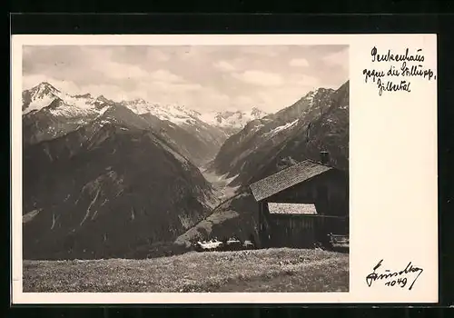 AK Penkenhaus, Berghüttegegen die Stillupp, Zillertal