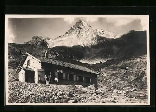 AK Edmund Grafhütte, Berghütte am Riffler