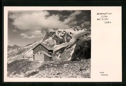 AK Spanaglhaus, Berghütte mit Riffler