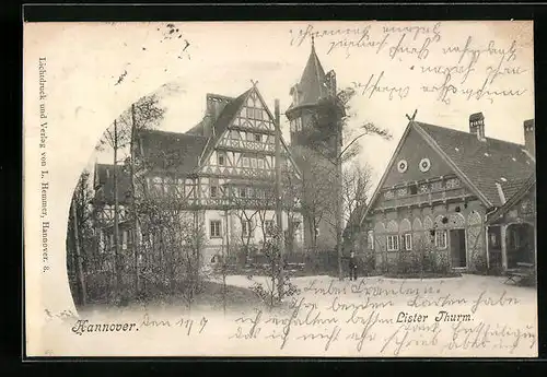 AK Hannover, Gasthaus Lister Turm